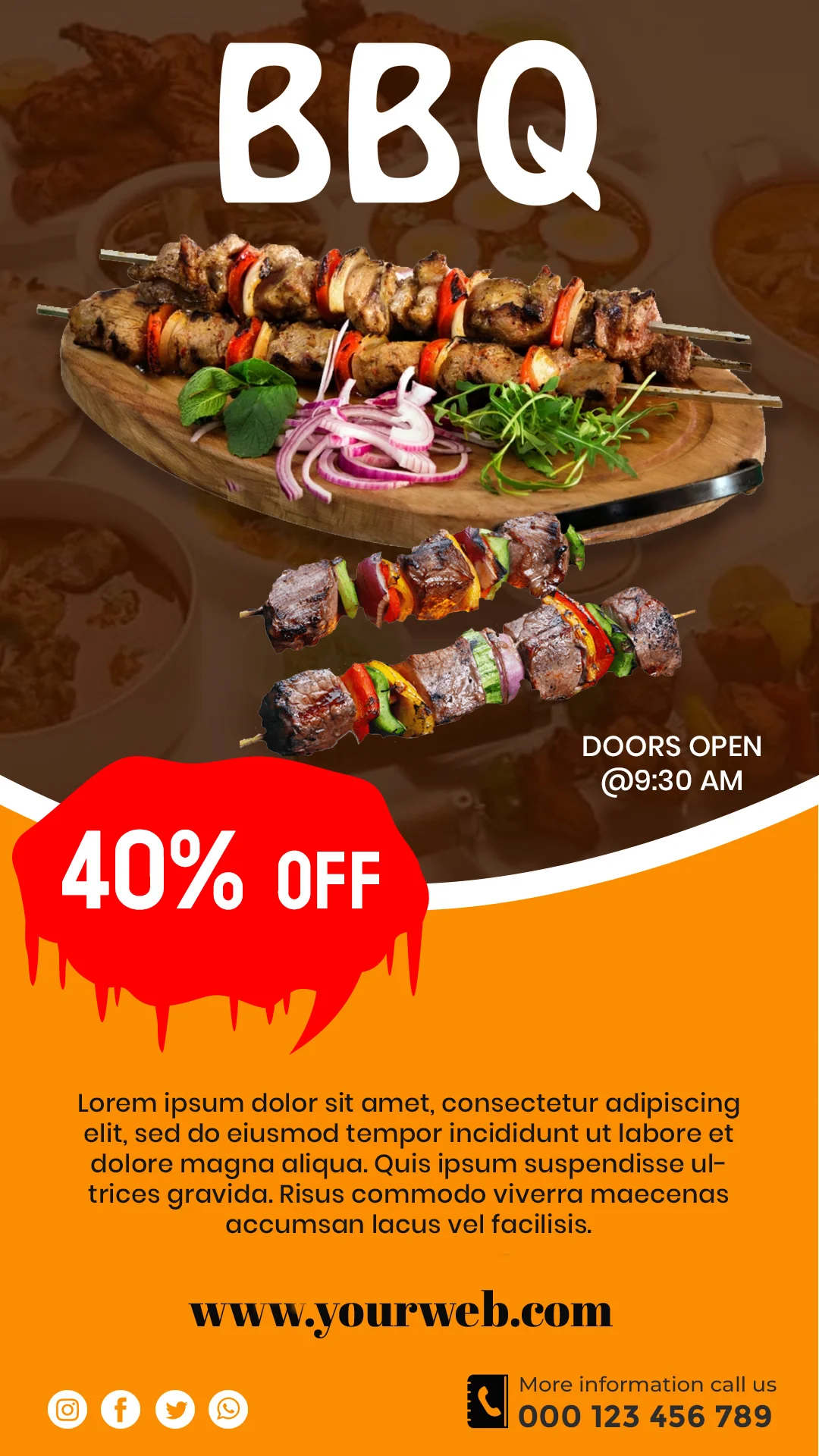 Premium hotel menu card design 2 fast food banner design - Digitalposh PSD