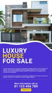 promote your luxury house for sale with digitalposh templates