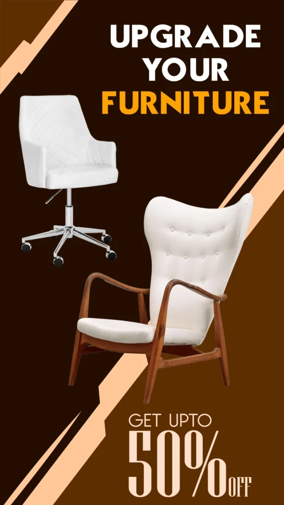 upgrade your designs and promote your furniture offer sales in social media