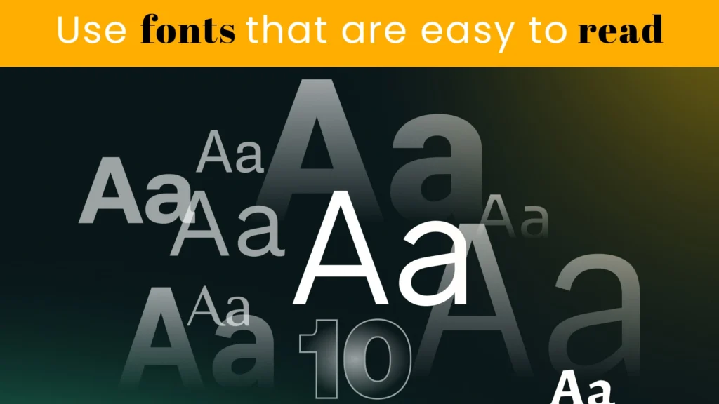 2-Use-fonts-that-are-easy-to-read_social media design_digitalposh