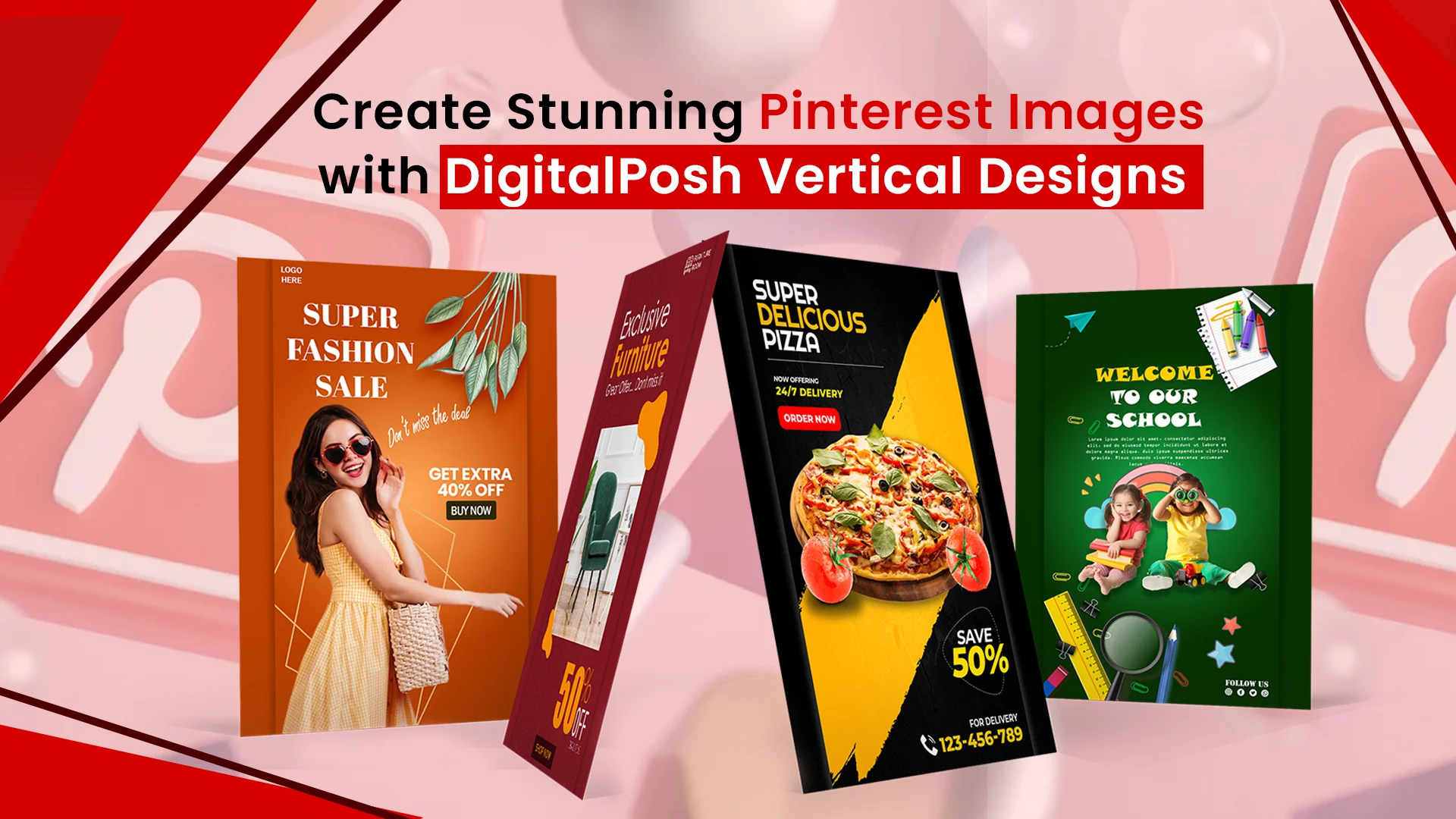 100 successful Pinterest Images with DigitalPosh Vertical Banner Design 2 100-successful- free-downloads-pinterest-images-digitalposh.co.in