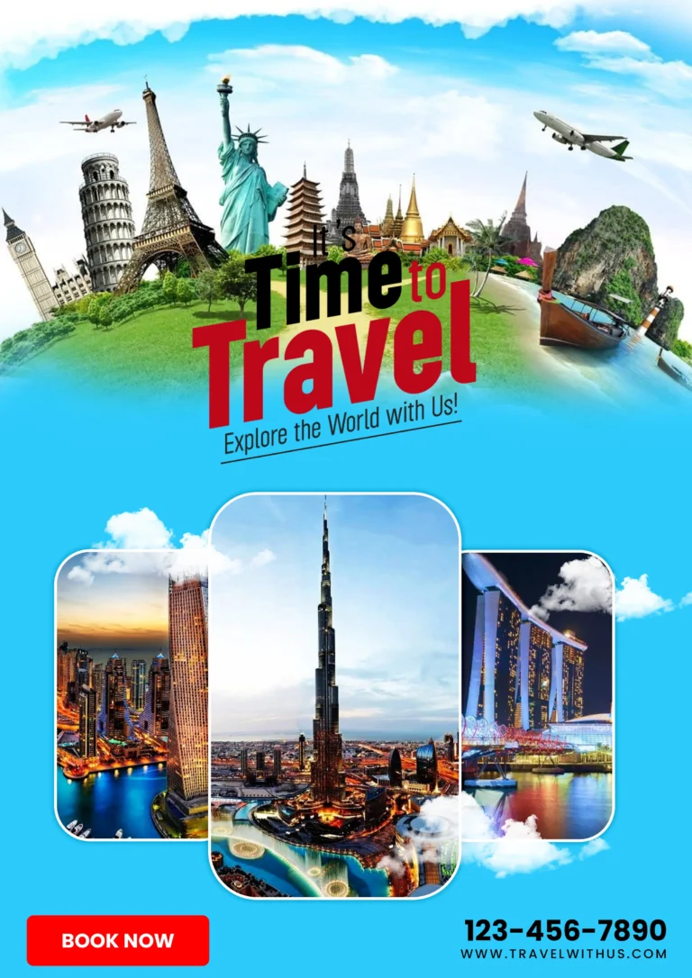Digitalposh Instagram post template - Explore Stunning Travel flyer Designs | Free PSD Download