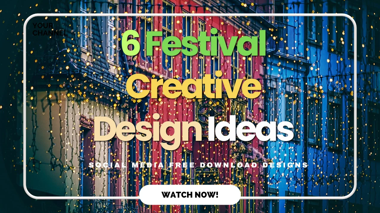 6 festival creative design ideas for social media digitalposh